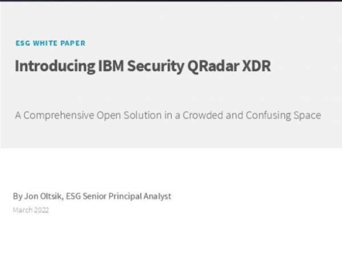 Introducing IBM Security QRadar XDR