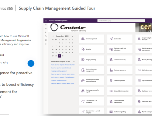 Supply Chain Management Guided Tour