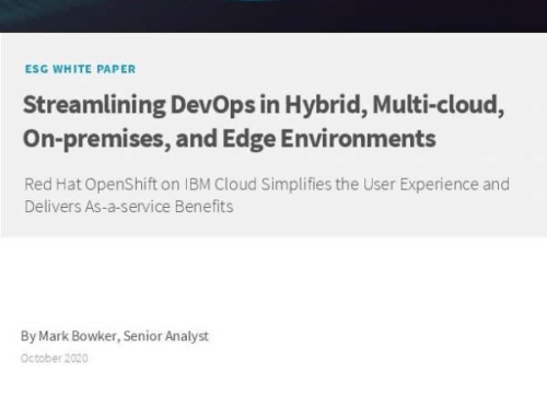 Streamlining DevOps in Hybrid, Multi-Cloud, On-Premises, and Edge Environments